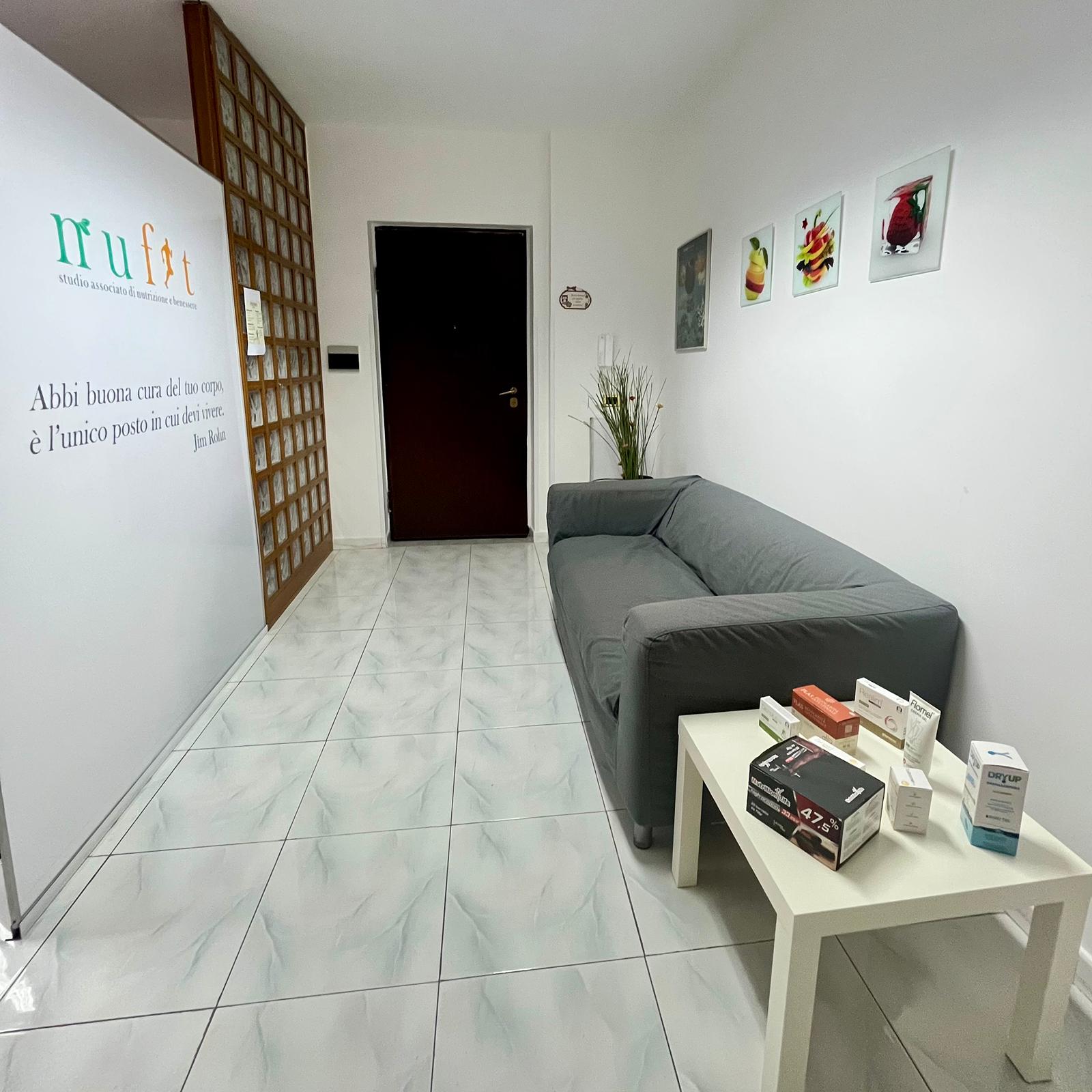Studio nutrizionale nuFit - area accoglienza
